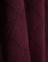 Cherry embossed rhombus sweater - Hombre | Roberto Verino