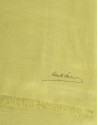 Plain yellow scarf