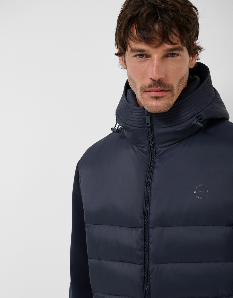 Marine hybrid jacket - Hombre - AW2026 | Roberto Verino