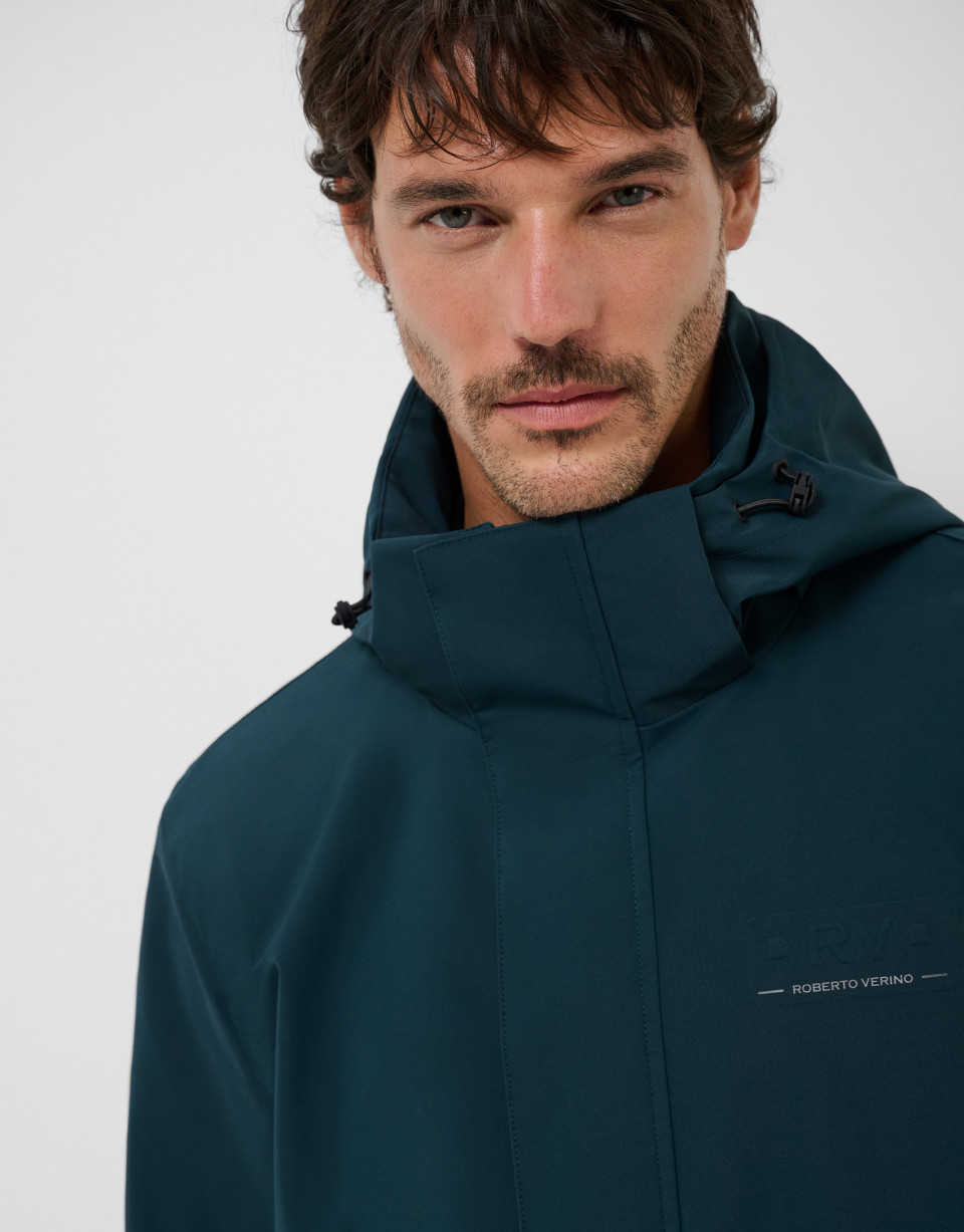 Dark green technical jacket - Hombre - AW2026 | Roberto Verino