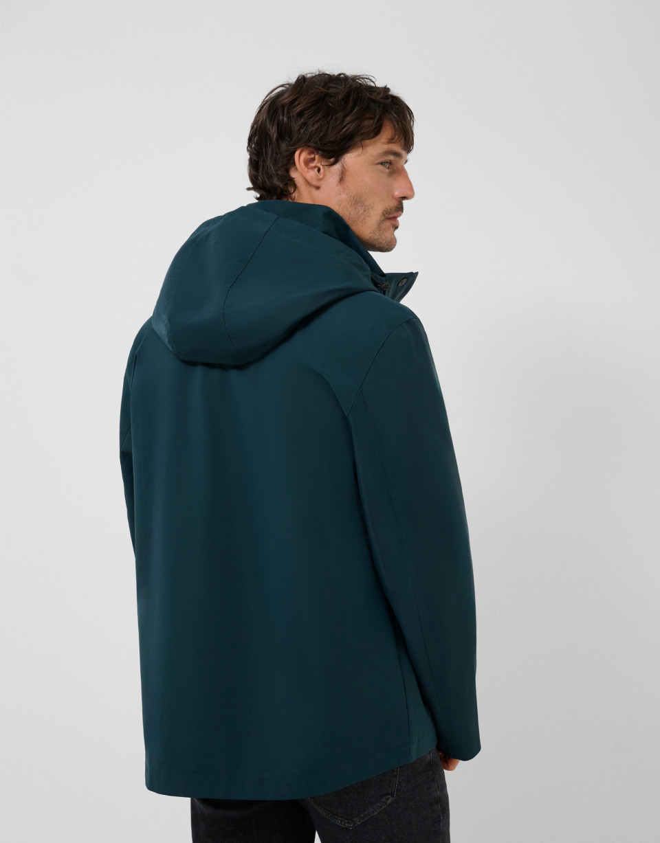 Dark green technical jacket - Hombre - AW2026 | Roberto Verino