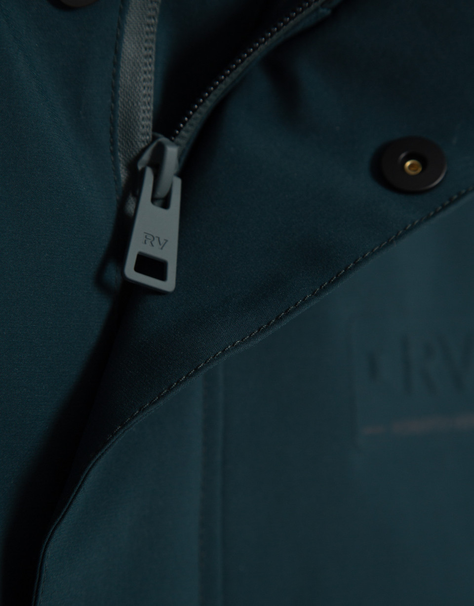 Dark green technical jacket - Hombre - AW2026 | Roberto Verino