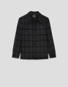 Checkered overshirt - Hombre - AW2026 | Roberto Verino