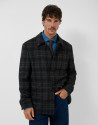 Checkered overshirt - Hombre - AW2026 | Roberto Verino