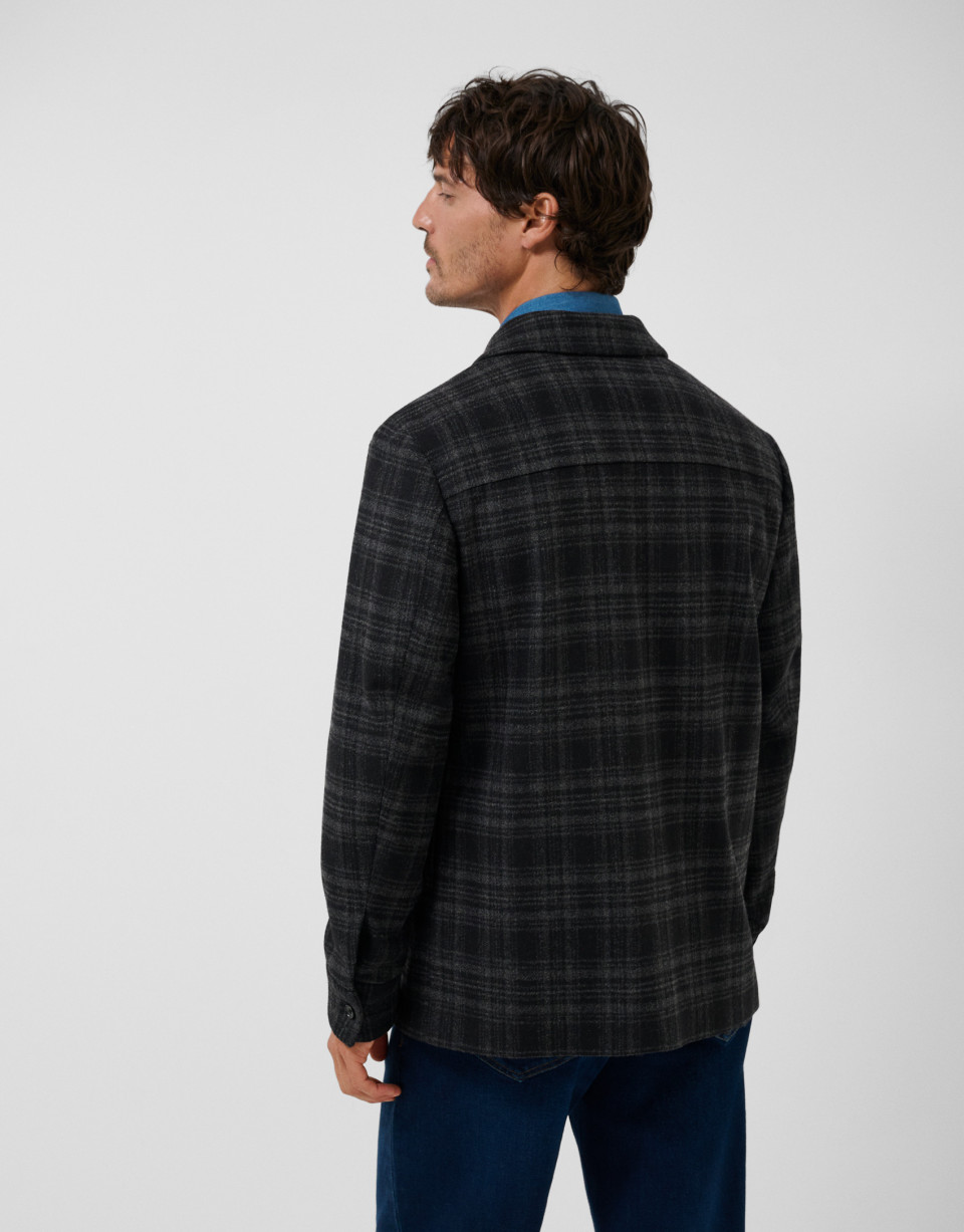 Sobrecamisa cuadros - Hombre - OI2026 | Roberto Verino