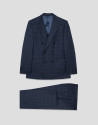 Drop 6 blue check suit - Hombre - AW2026 | Roberto Verino