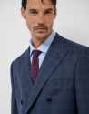 Drop 6 blue check suit - Hombre - AW2026 | Roberto Verino
