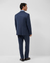 Drop 6 blue check suit - Hombre - AW2026 | Roberto Verino