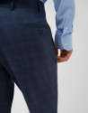 Drop 6 blue check suit - Hombre - AW2026 | Roberto Verino