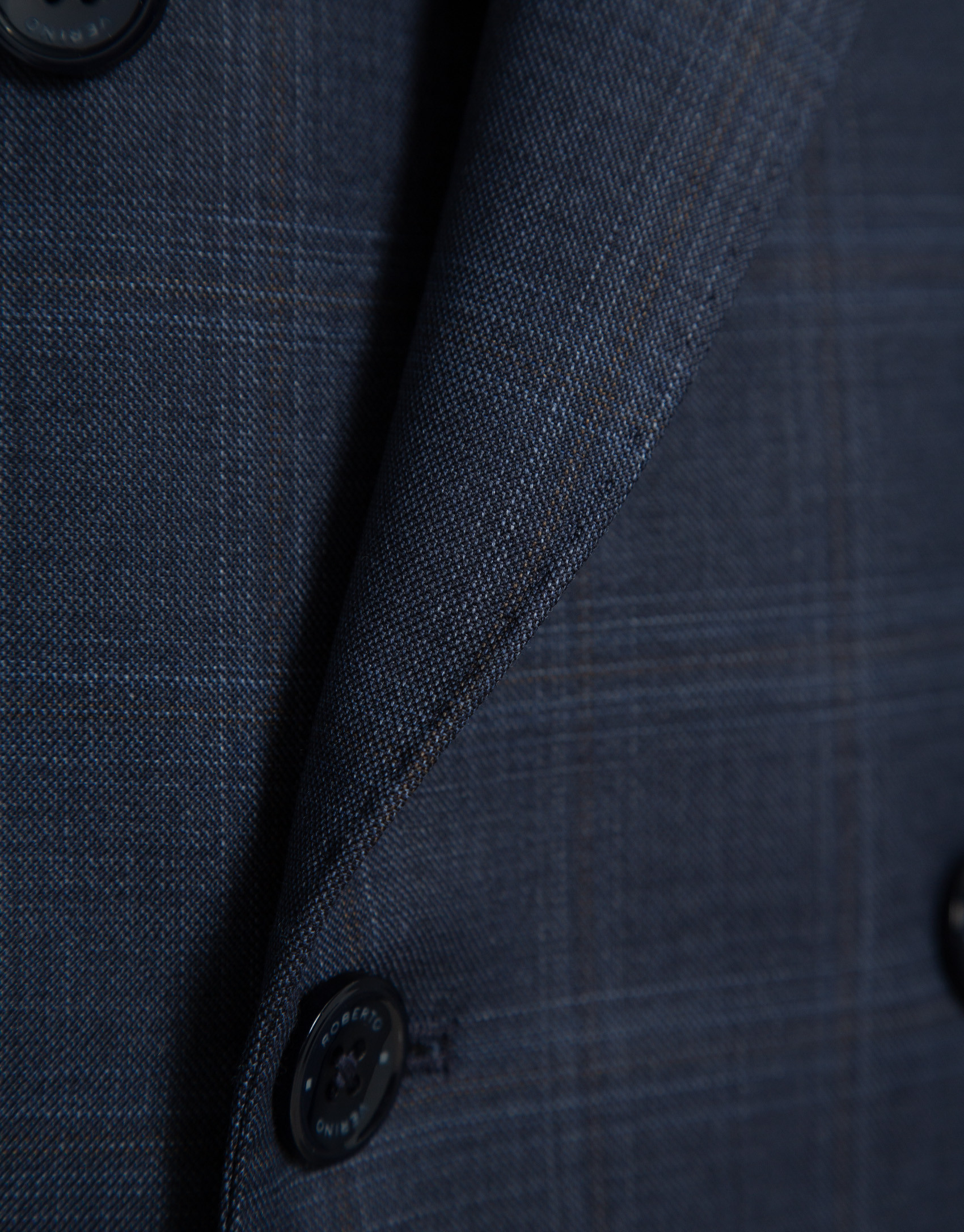 Drop 6 blue check suit - Hombre - AW2026 | Roberto Verino