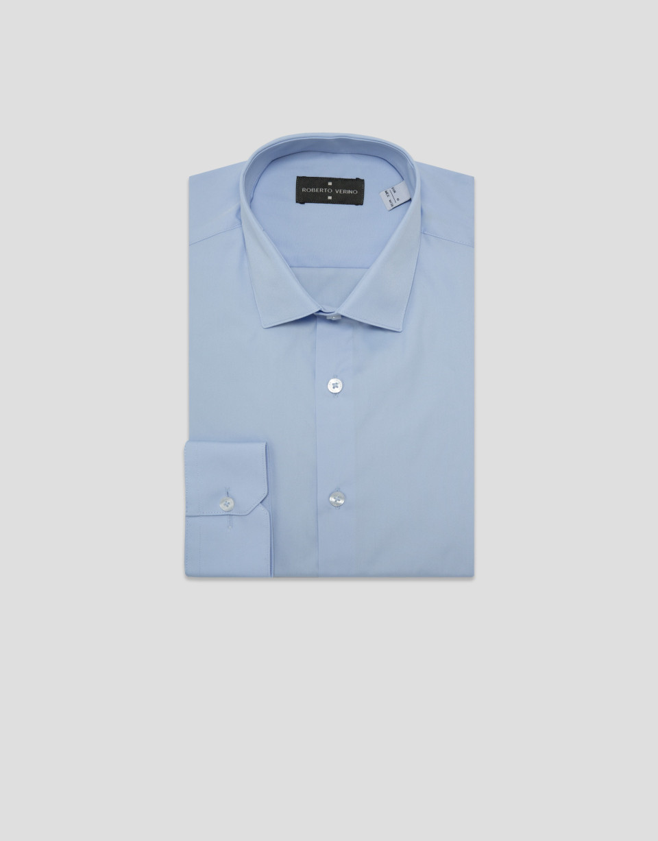 Light blue dress shirt - Man - SS2025 | Roberto Verino