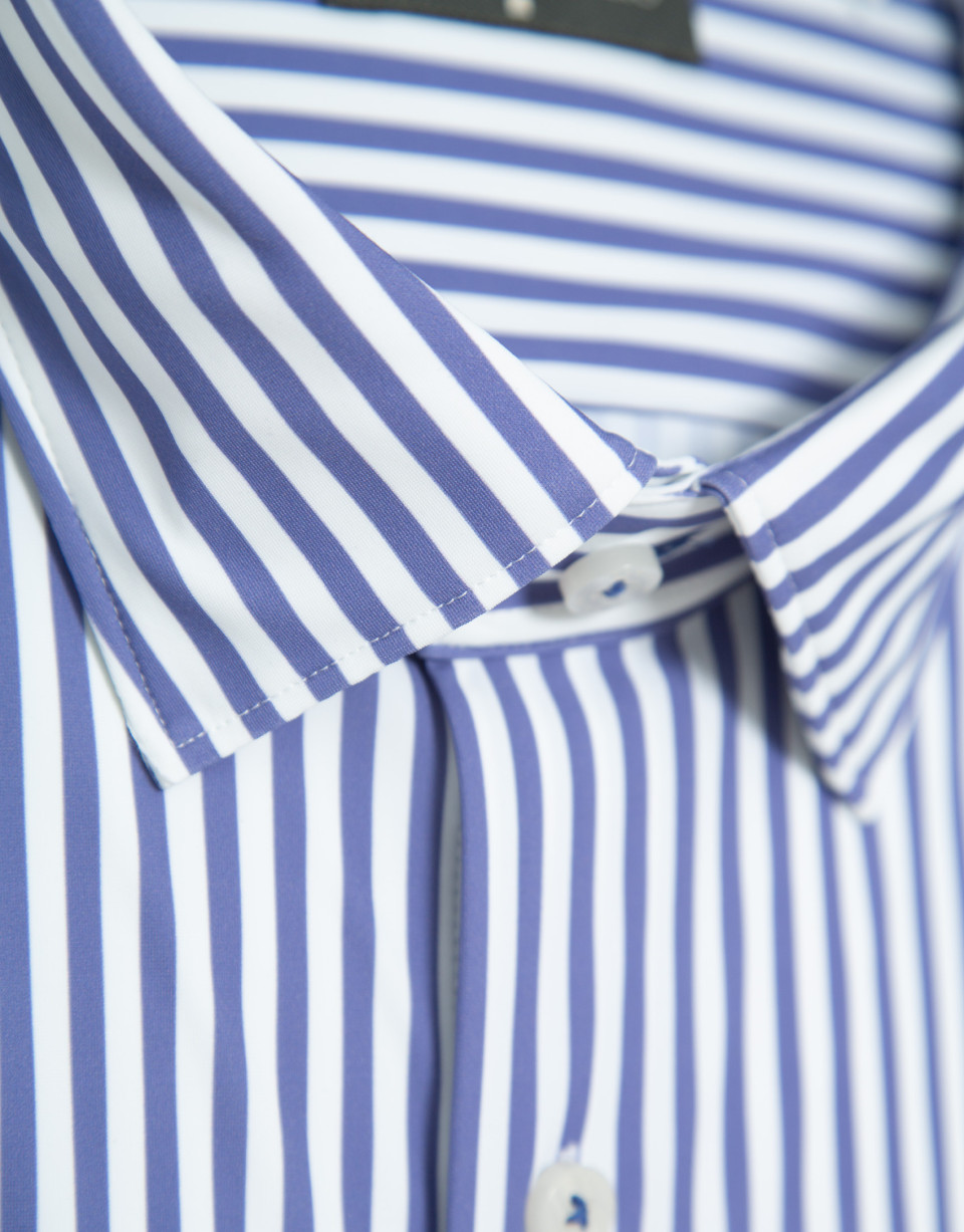 Camisa sport regular rayas azul - Hombre | Roberto Verino