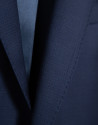 Traje half canvas slim fit falso liso azul | Roberto Verino