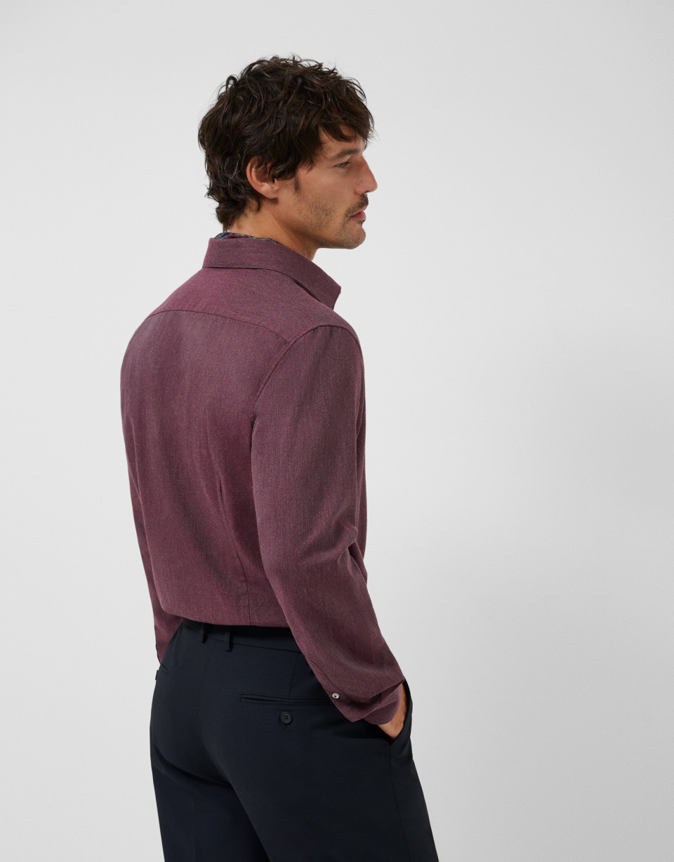 Regular cherry twill sport shirt - Hombre | Roberto Verino