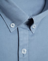 Gray blue tinted regular sport shirt - Hombre | Roberto Verino