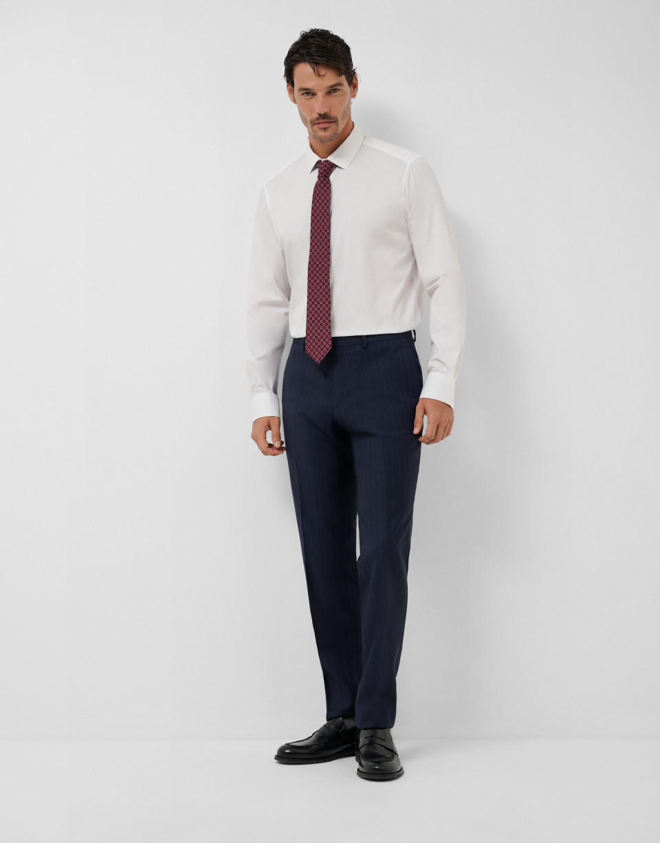 Plain white dress shirt - Man - SS2025 | Roberto Verino