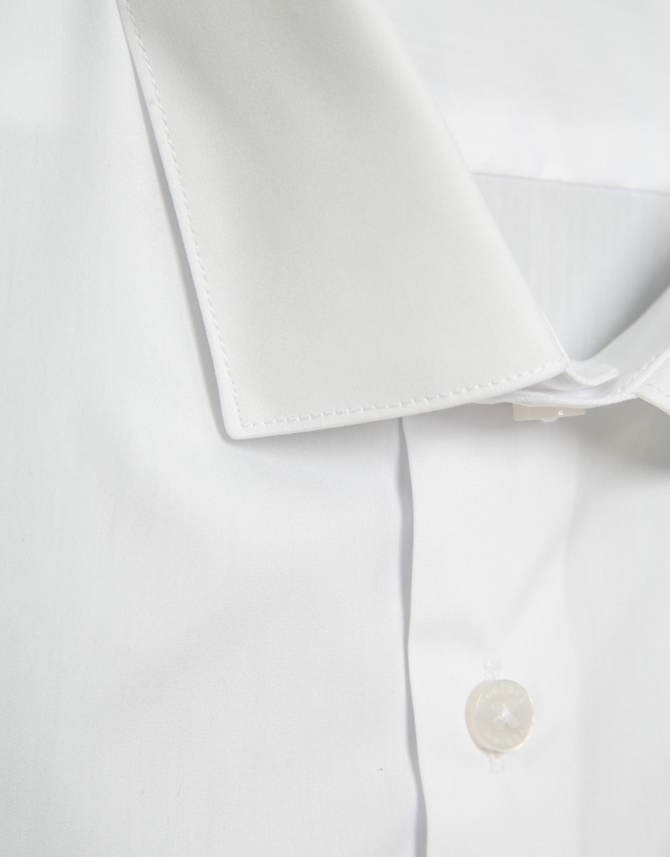 Camisa vestir lisa blanca - Hombre - PV2025 | Roberto Verino