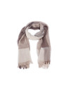 Checked shawl 100% wool