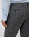 Traje half canvas slim fit cuadros grises | Roberto Verino