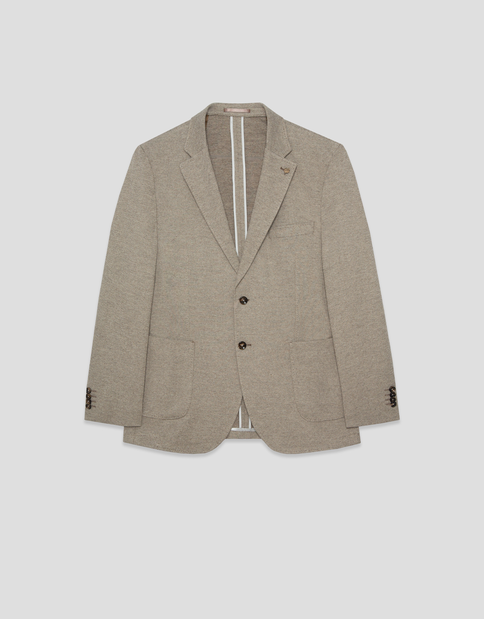 Americana confort estructura camel - Hombre | Roberto Verino