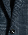 Blue checked blazer - Hombre - AW2026 | Roberto Verino