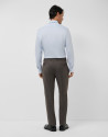 Light blue microfantasy dress shirt - Hombre | Roberto Verino