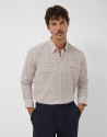 Camisa sport regular fit estampado ... | Roberto Verino