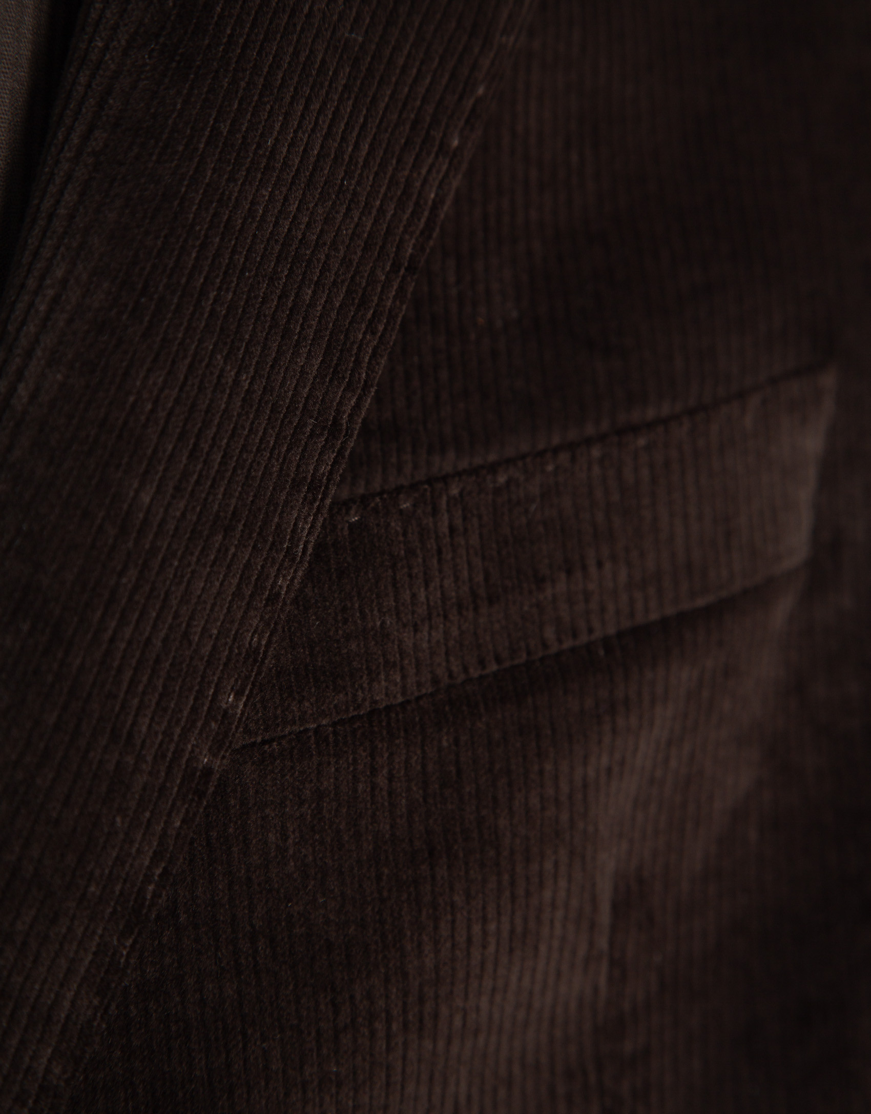 Brown corduroy blazer - Hombre - AW2026 | Roberto Verino