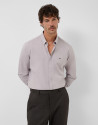 Cherry Oxford regular sport shirt - Hombre | Roberto Verino
