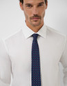 White structured dress shirt - Hombre - AW2026 | Roberto Verino