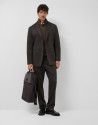 Separate brown knit blazer - Hombre - AW2026 | Roberto Verino