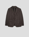 Separate brown knit blazer - Hombre - AW2026 | Roberto Verino