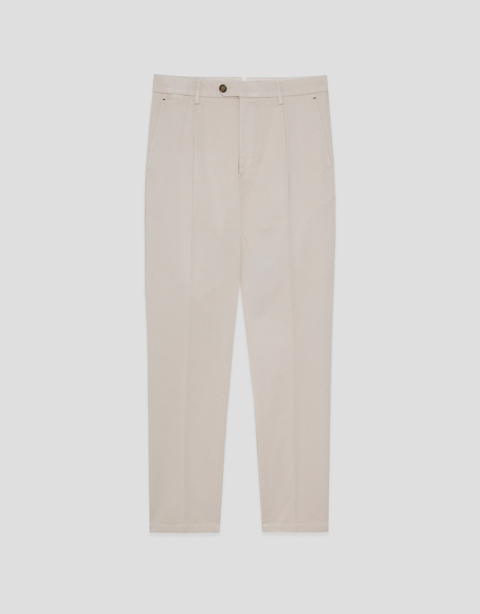 Raw chino pants - Hombre - AW2026 | Roberto Verino