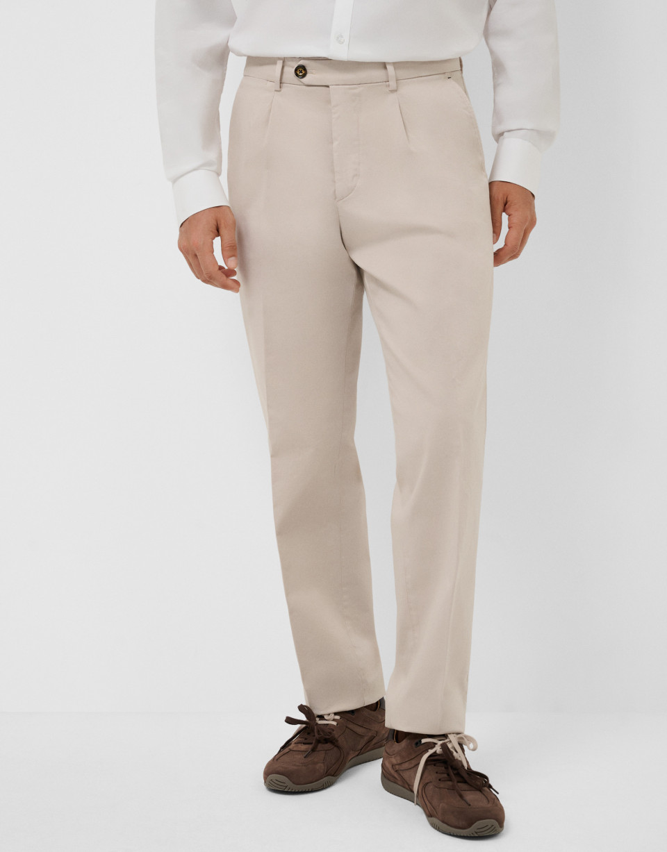 Pantalón chino crudo - Hombre - OI2026 | Roberto Verino