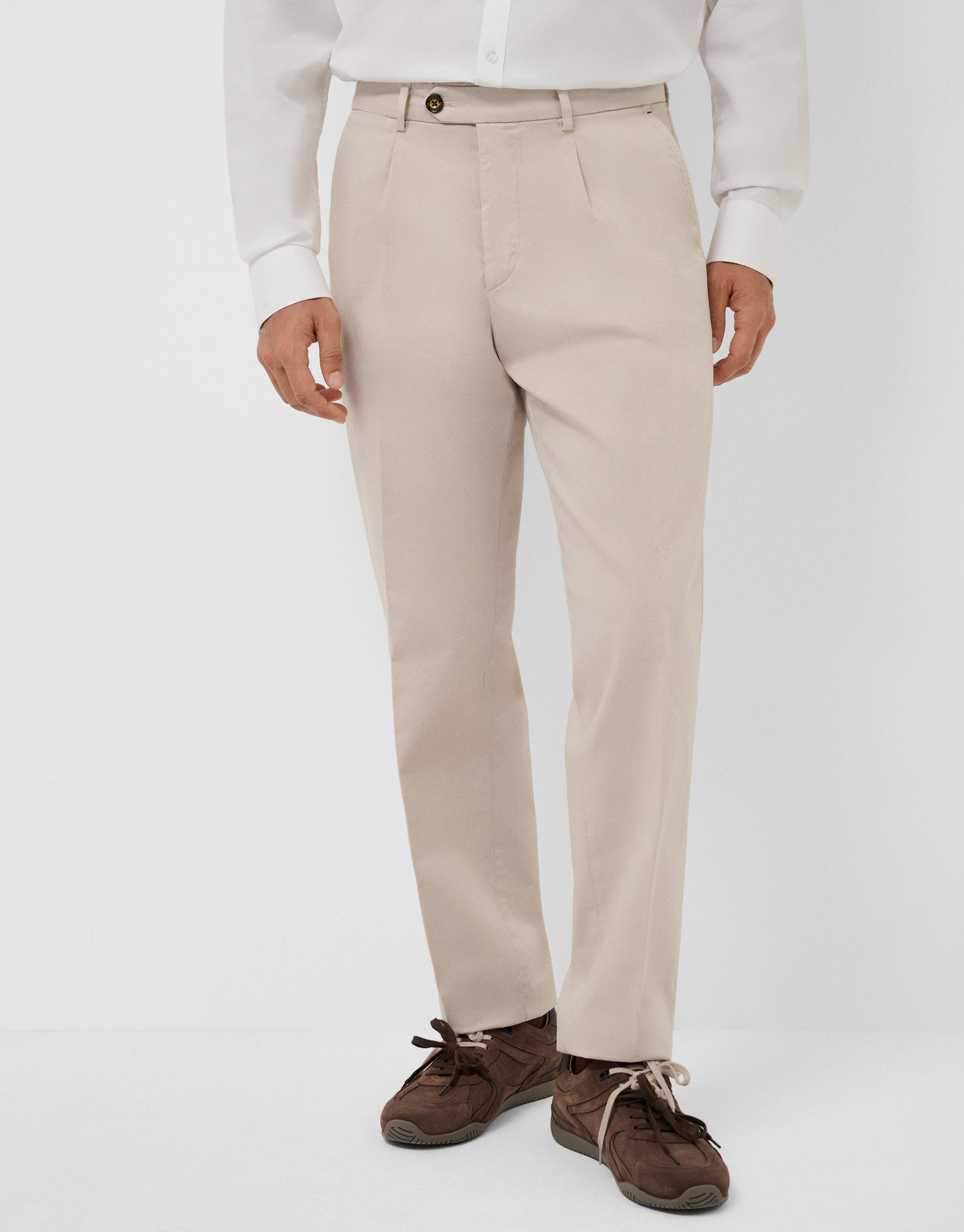 Pantalón chino crudo - Hombre - OI2026 | Roberto Verino