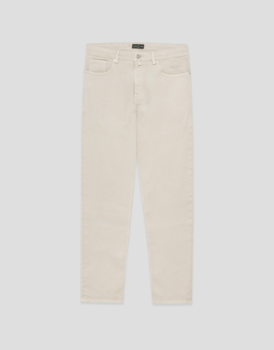 Pantalón denim hombre relaxed arena - Hombre | Roberto Verino
