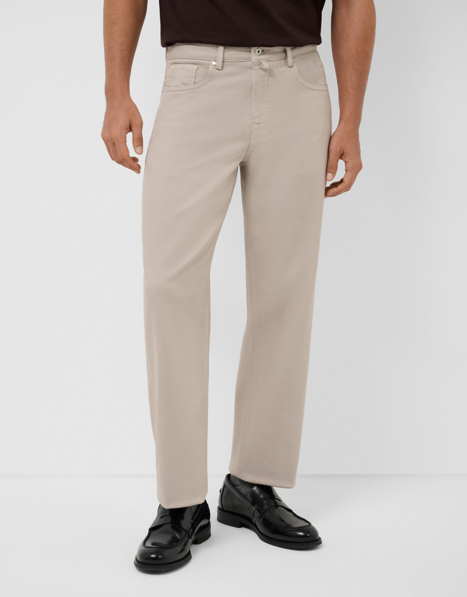 Pantalón denim hombre relaxed arena - Hombre | Roberto Verino