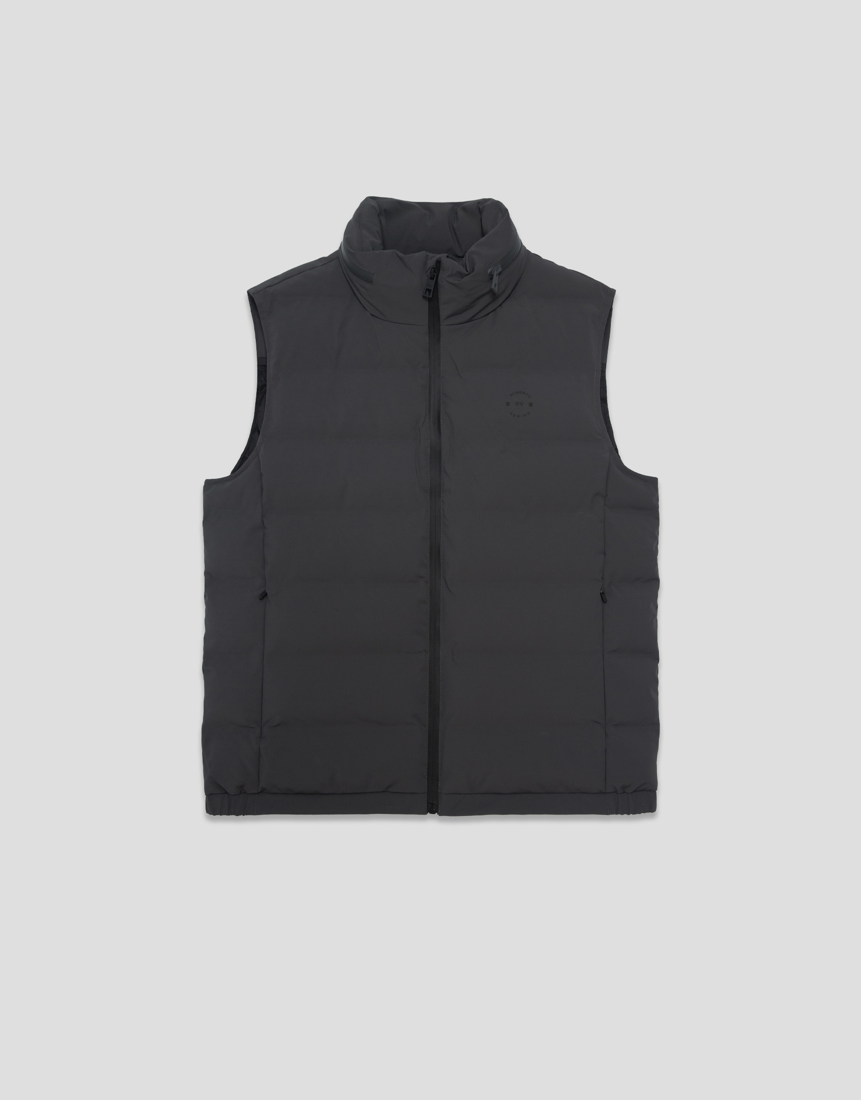Chaleco acolchado gris antracita - Hombre | Roberto Verino