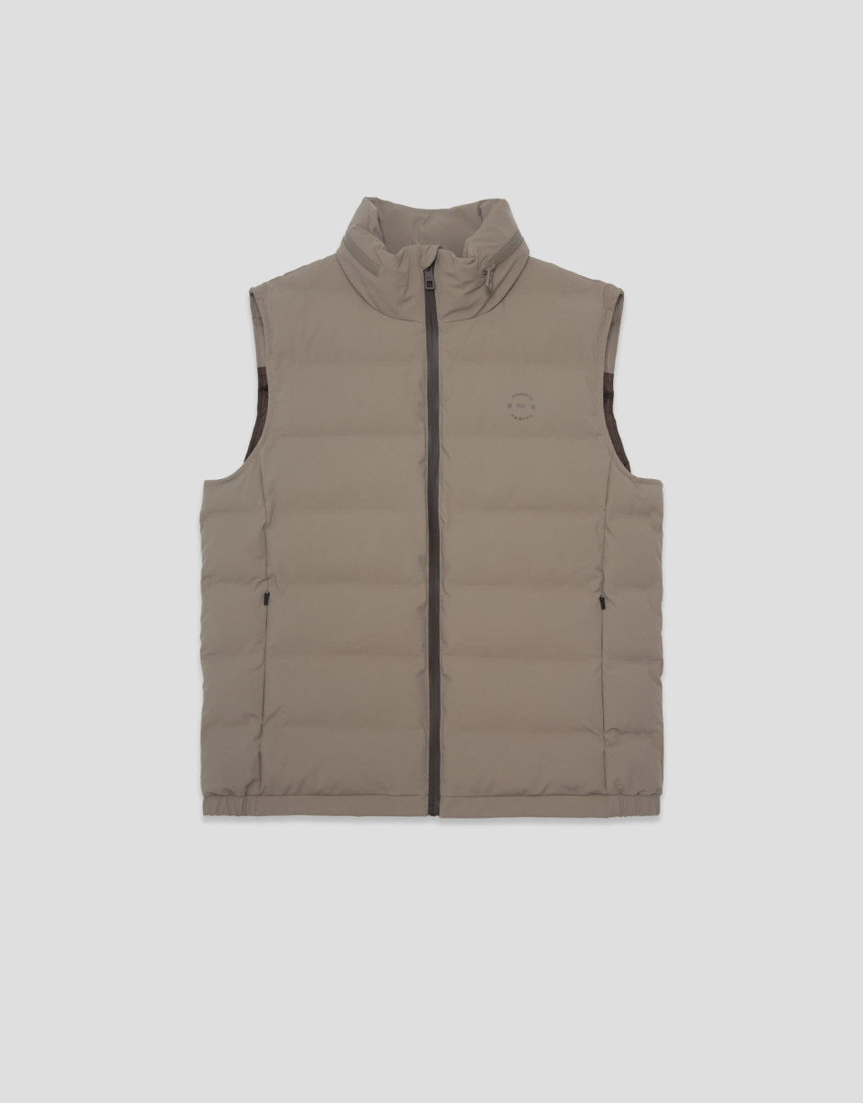 Mink padded vest - Hombre - AW2026 | Roberto Verino