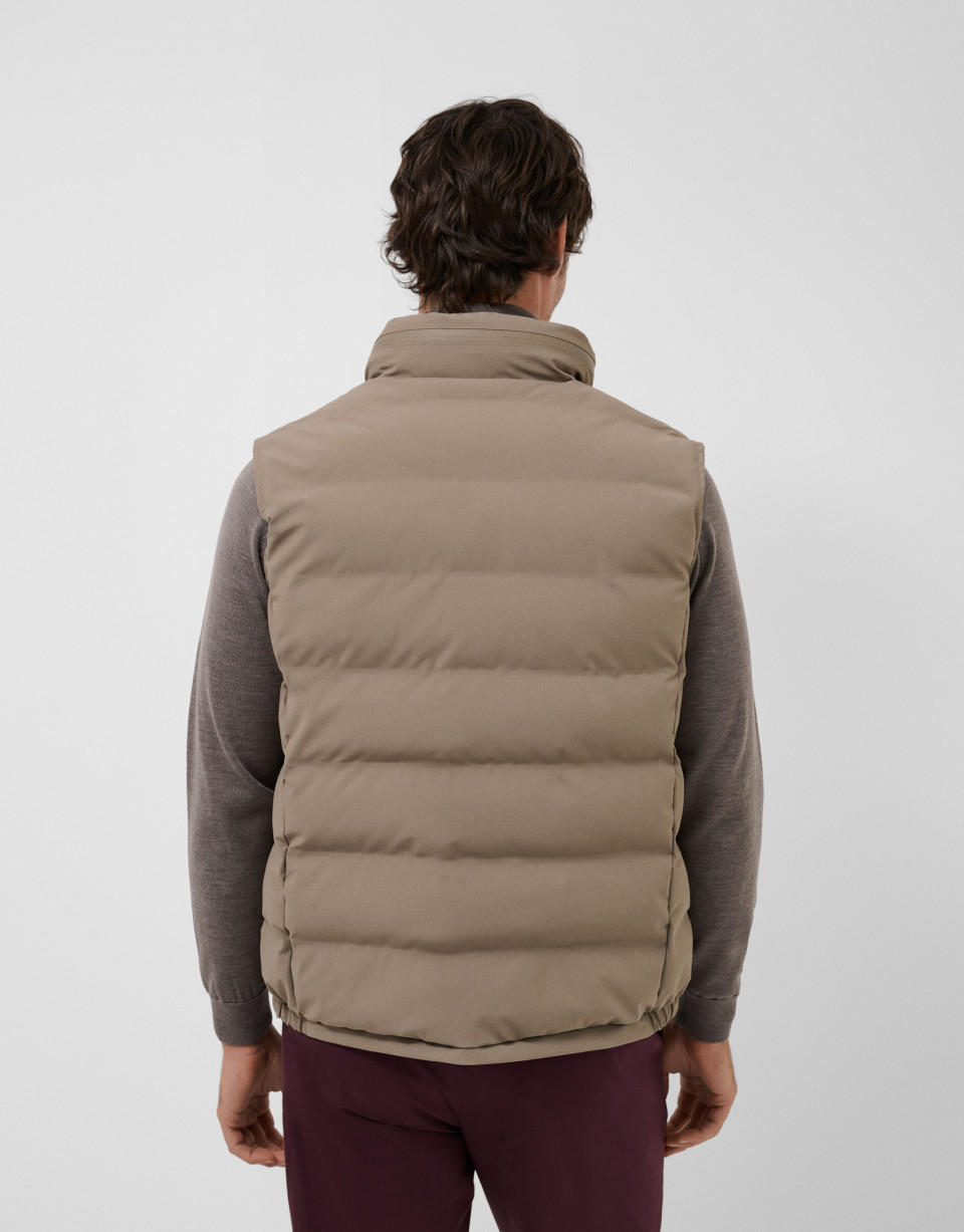Mink padded vest - Hombre - AW2026 | Roberto Verino