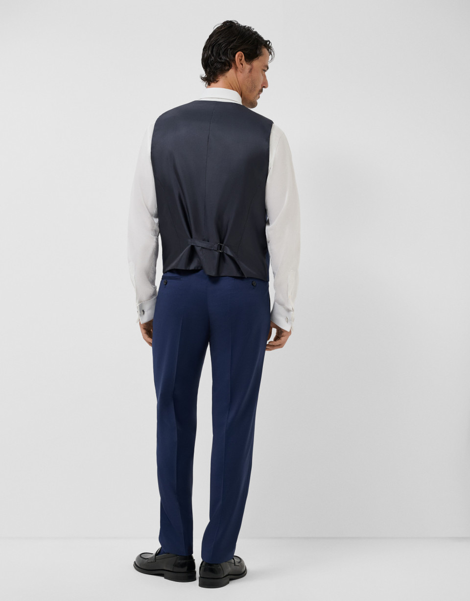 Dark Navy Waistcoat - Hombre - AW2026 | Roberto Verino