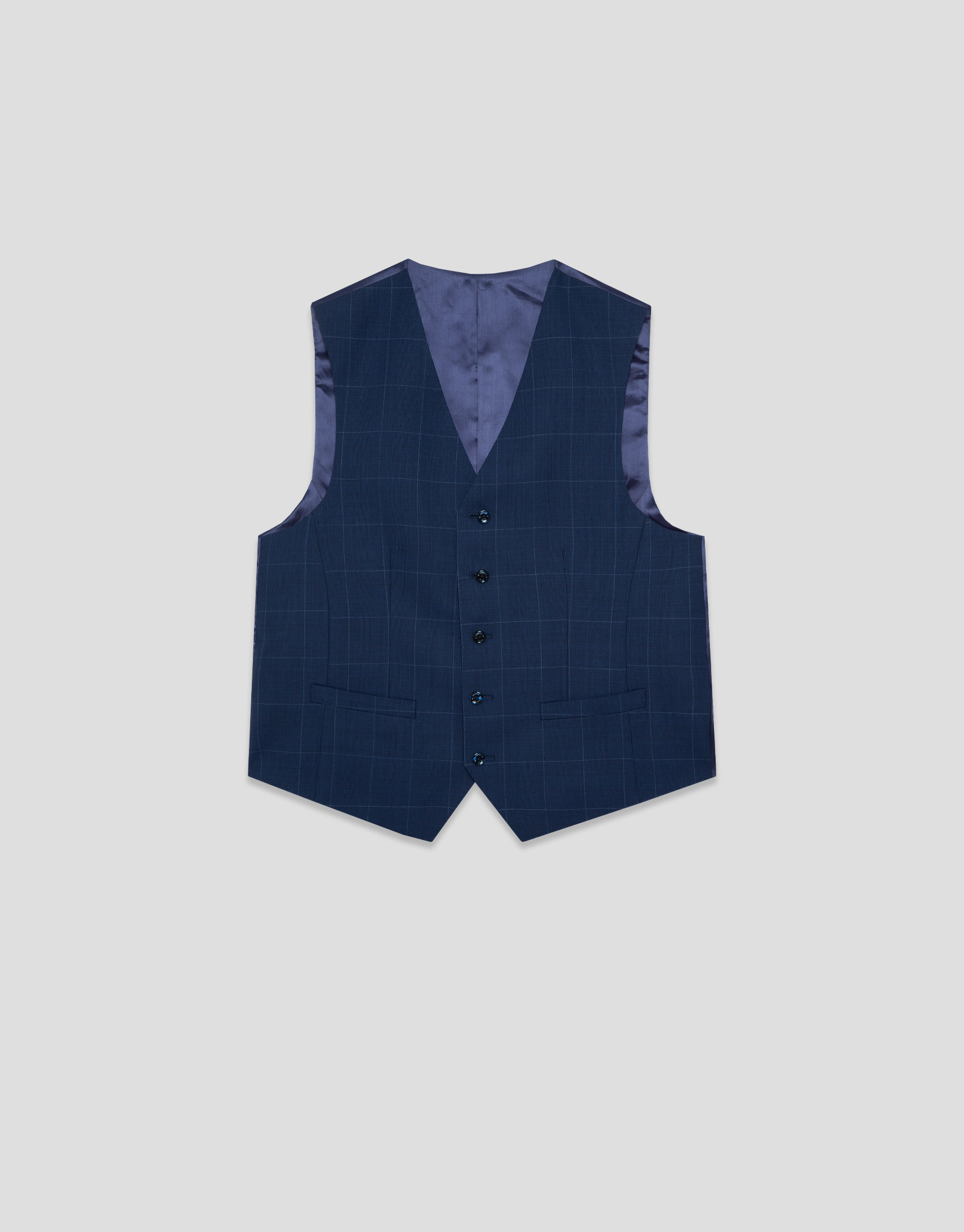 Blue dress vest - Hombre - AW2026 | Roberto Verino