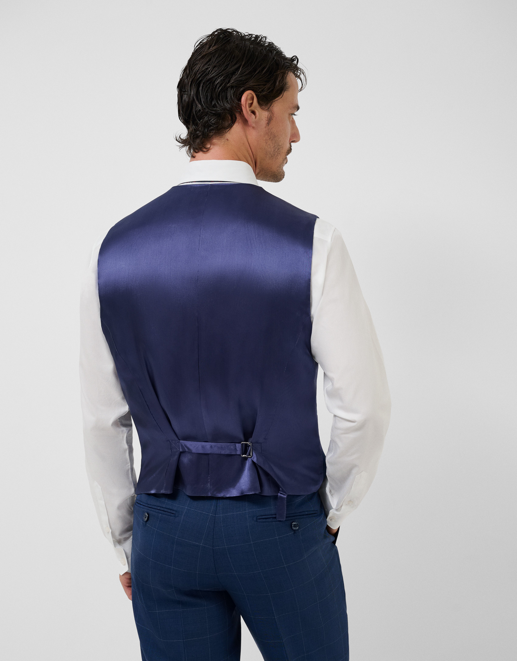 Blue dress vest - Hombre - AW2026 | Roberto Verino