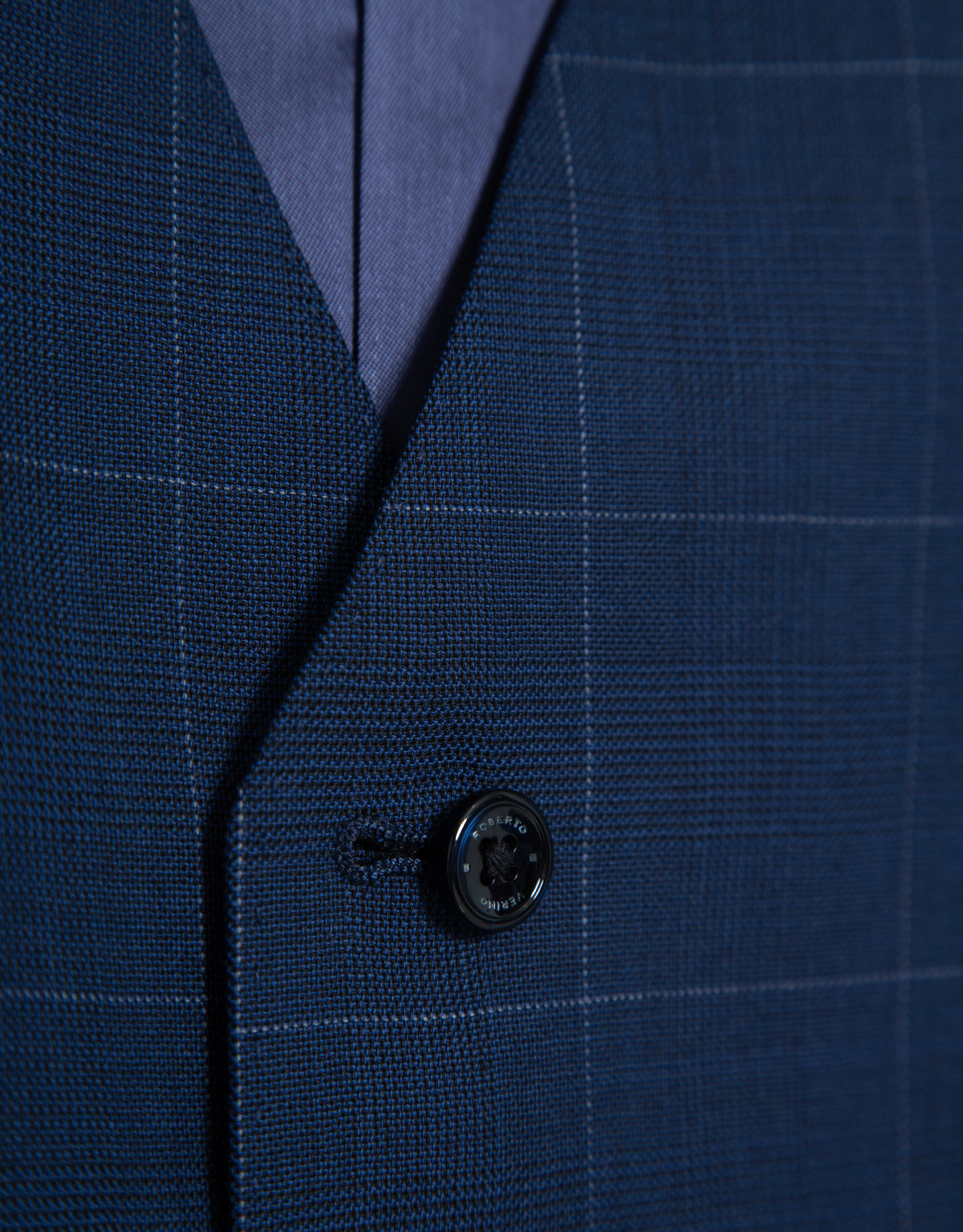 Blue dress vest - Hombre - AW2026 | Roberto Verino
