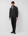 Chaqueta cremallera lisa gris marengo - Hombre | Roberto Verino