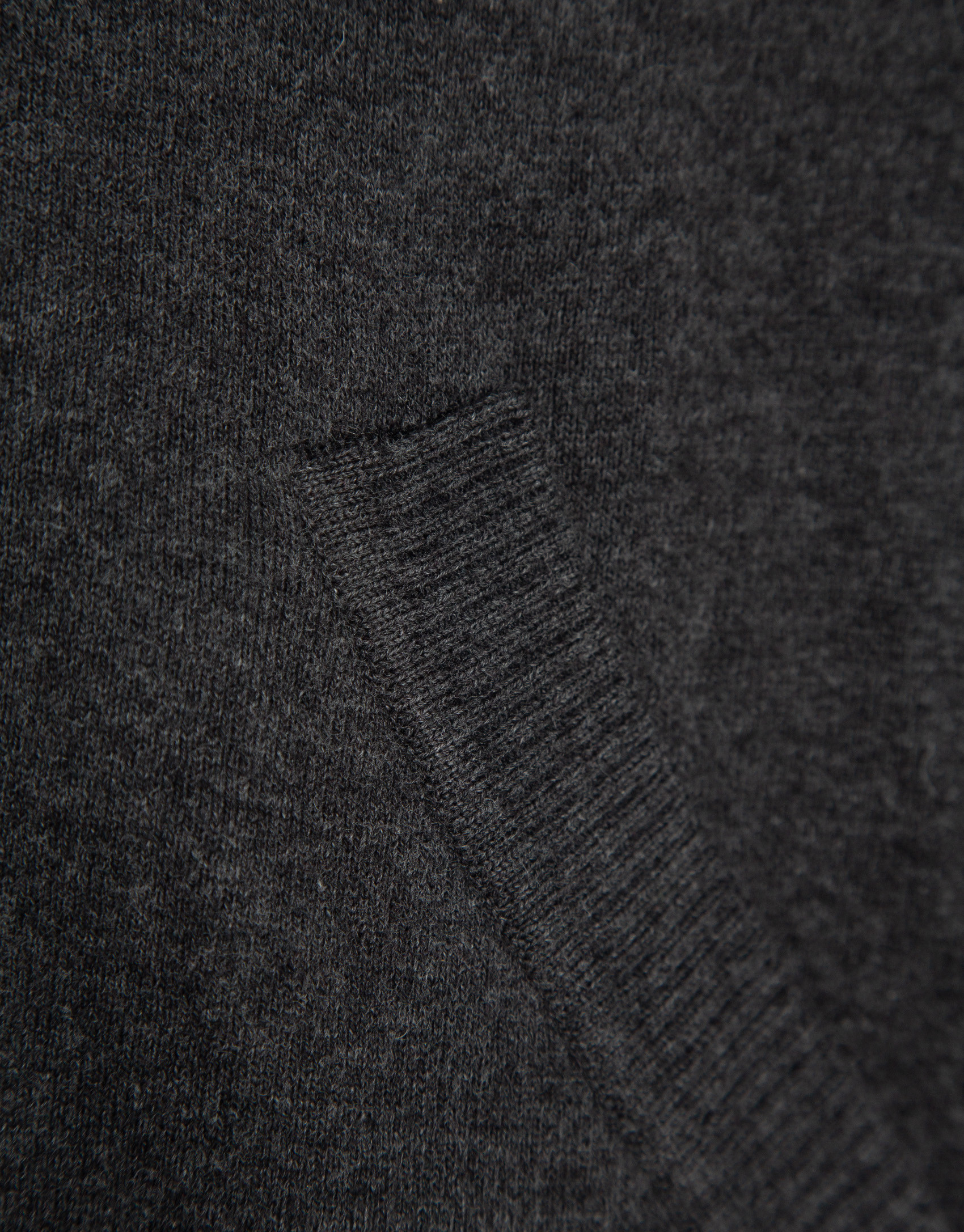 Chaqueta cremallera lisa gris marengo - Hombre | Roberto Verino