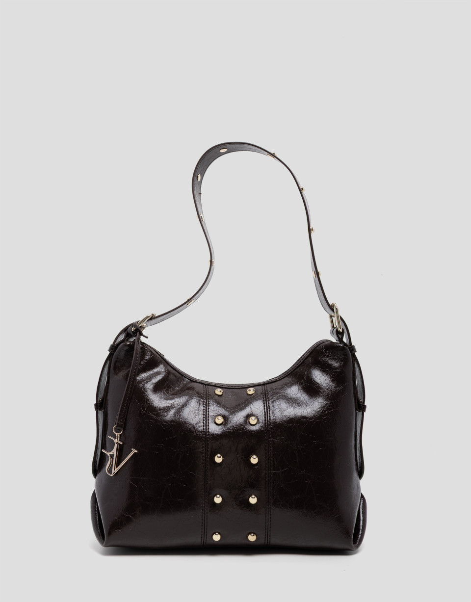 Bolso de hombro Margot Metal Midi piel ... | Roberto Verino