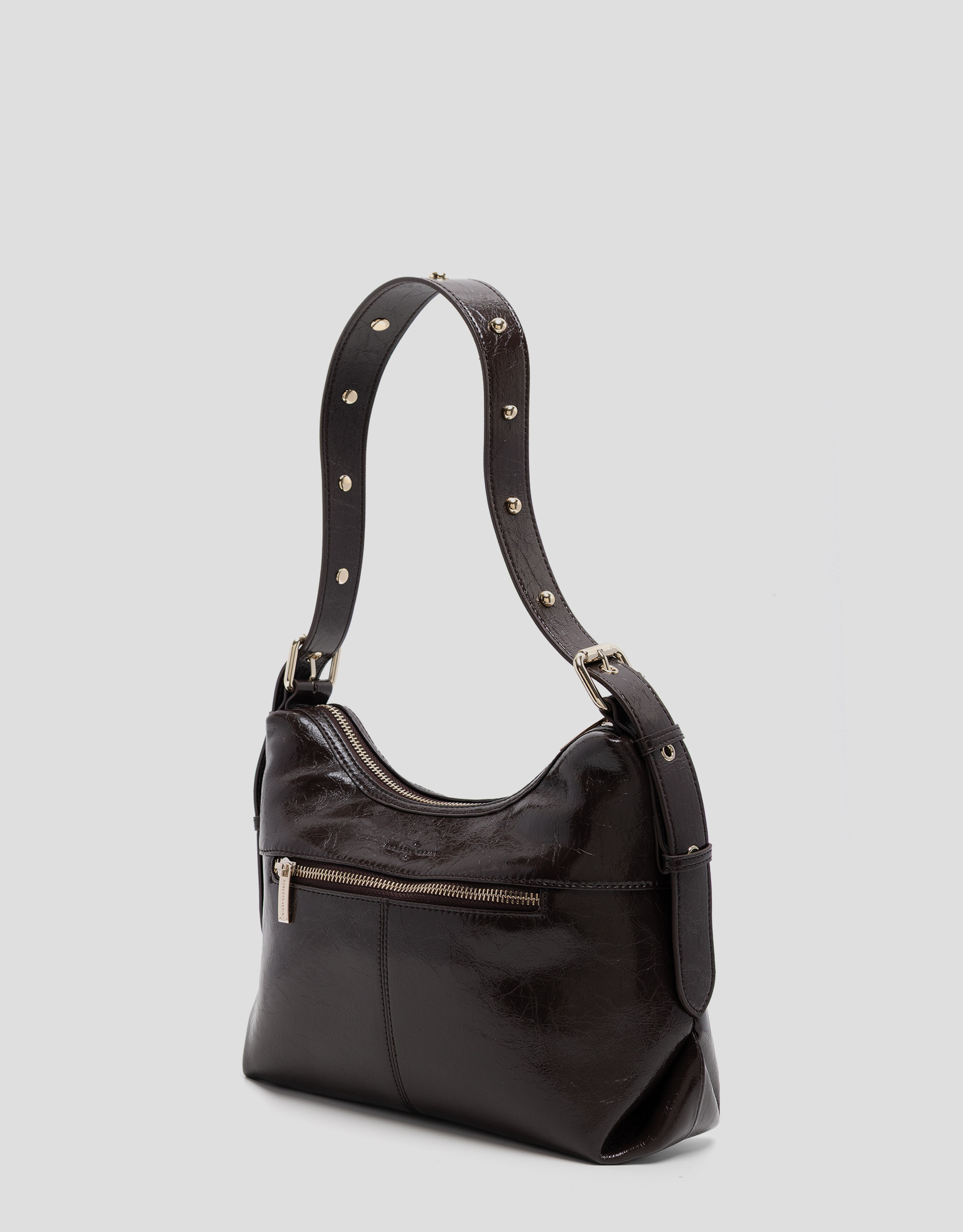 Bolso de hombro Margot Metal Midi piel ... | Roberto Verino