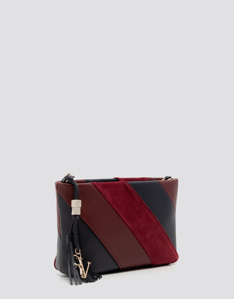 Clara Messenger patchwork leather shoulder ... | Roberto Verino