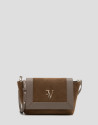 Bolso bandolera María Messenger piel y ante ... | Roberto Verino
